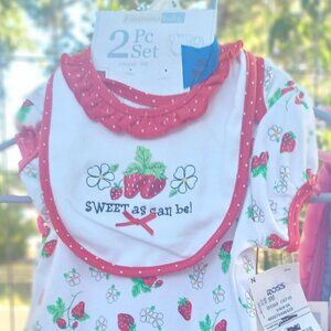 2 piece baby set "Sweet As Can Be"